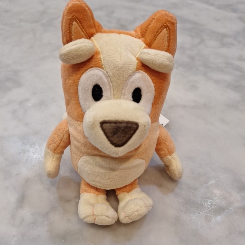Bluey Friends Bingo Stuffed Animal Plush Toy‎ 7" Excellent Used Condition